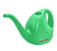 KOTARBAU® Arrosoir de jardin de 2 l en plastique pour arroser des fleurs avec long bec verseur - Petit arrosoir pour intérieur et extérieur - Pour la maison - Arrosoir de plantes - Vert