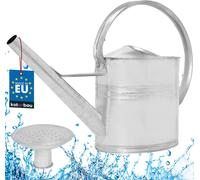 KOTARBAU® Arrosoir en zinc 10 L ovale pour arroser les fleurs avec pomme d'arrosage