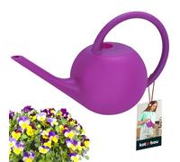 KOTARBAU® Arrosoir Plante Intérieur - Plastique - 1,2 L - Violet - Long Bec - Arrosoir Jardin - pour Fleurs Herbes Semis - Léger Compact - Design Moderne