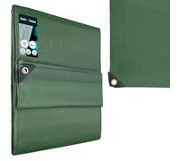 KOTARBAU® Bâche de Protection Extérieur 3 x 3 m, Vert Olive, 110 g/m² | Polyéthylène, Bâche Anti UV, Bache Remorque, Bache Impermeable Exterieu