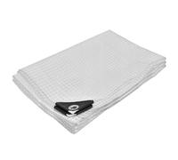 KOTARBAU® Bâche De Protection Extérieur - Polyéthylène - 2 x 4 m - Transparent - 120 g/m2 - Bâche Imperméable Extérieur - Renforcée avec Œillets - Anti UV