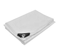 KOTARBAU® Bâche De Protection Extérieur - Polyéthylène - 3 x 4 m - Transparent - 120 g/m2 - Bâche Imperméable Extérieur - Renforcée avec Œillets - Anti UV