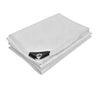 KOTARBAU® Bâche De Protection Extérieur - Polyéthylène - 4 x 5 m - Transparent - 120 g/m2 - Bâche Imperméable Extérieur - Renforcée avec Œillets - Anti UV