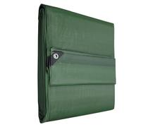 KOTARBAU® Bâche de Protection Extérieur - Polyéthylène - 6 x 8 m - Vert Olive - 120 g/m² - Bâche avec œillets - Anti UV - Toile de Protection - Couverture Impermeable Exterieu