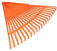 KOTARBAU® Balai à lamelles pour ramasser les feuilles X avec dents en plastique (20 dents).