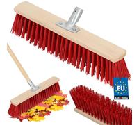 KOTARBAU® Balai de rue 400 mm sans manche Balai industriel Balai de jardin Balai d'atelier Balai grande capacité pour le balayage des rues Chemins piétonniers
