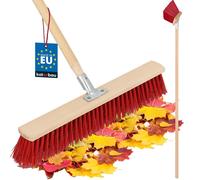 KOTARBAU® Balai de rue 550 mm avec manche Balai industriel Balai de jardin Balai d'atelier Balai grande capacité pour le balayage des rues Chemins piétonniers