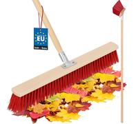 KOTARBAU® Balai de rue 650 mm avec manche Balai industriel Balai de jardin Balai d'atelier Balai grande capacité pour le balayage des rues Chemins piétonniers