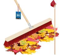 KOTARBAU® Balai de rue 850 mm avec manche Balai industriel Balai de jardin Balai d'atelier Balai grande capacité pour le balayage des rues Chemins piétonniers