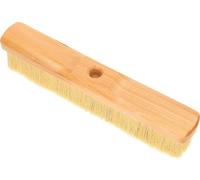 KOTARBAU® Balai en poils naturels 335 mm sans manche avec filetage Balai universel Balai de cuisine Balai de salle Balai industriel Balai d'atelier Balai en crin de cheval