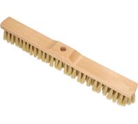 KOTARBAU® Balai en poils naturels 495 mm sans manche avec filetage Balai universel Balai de cuisine Balai de salle Balai industriel Balai d'atelier Balai en crin de cheval