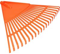 KOTARBAU® Balai éventail pour le balayage des feuilles mortes 20 dents en plastique