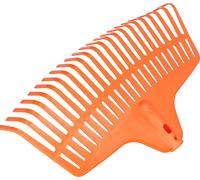 KOTARBAU® Balai éventail pour le balayage des feuilles mortes 23 dents en plastique