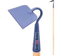 KOTARBAU® Bêche Trempé Bêche de jardin Bêche à mauvaises herbes Bêche à plantes avec manche en bois 130cm