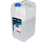 KOTARBAU® Bidon d'eau 30L en plastique Bidon pour eau alimentaire PE Réservoir d'eau potable avec bouchon à visser Réservoir d'eau potable
