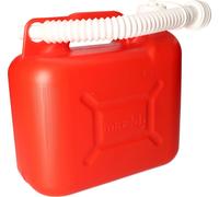 KOTARBAU® Bidon d'essence en plastique avec bec verseur pour tous types de carburant 5L
