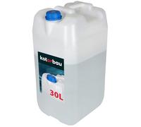 KOTARBAU® Bidon Eau 30L, Bidon Alimentaire en PVC, Jerrican Eau, Léger et Facile à Transporter, Idéal pour Voyages, Pique-niques, Chantiers et Hygiène