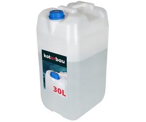 KOTARBAU® Bidon Eau 30L, Bidon Alimentaire en PVC, Jerrican Eau, Léger et Facile à Transporter, Idéal pour Voyages, Pique-niques, Chantiers et Hygiène