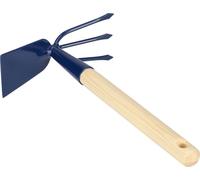 KOTARBAU Bineuse à planter Bineuse de jardin Bineuse à désherber Bineuse double manuelle 3 dents pour transplanter Désherber Entretien du jardin