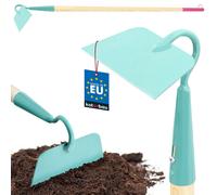 KOTARBAU® Bineuse de jardin 143 cm Outil de jardinage en métal pour désherber avec manche en bois