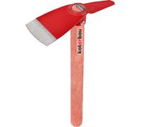 KOTARBAU® Bineuse de jardin 75x110 mm avec manche en bois imprégné 34cm Bineuse à désherber avec marquage Bineuse manuelle en acier C45 Bineuse à planter Outil de jardinage Bineuse pour transplanter D