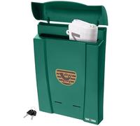 KOTARBAU® Boîte à Lettres en PVC 40x28 cm Vert Boîte à Lettres avec clé |Boite Aux Lettres |Boîtes Aux Lettres |Boîte Aux Lettres |Boite Aux Lettres Colis |Boite Aux Lettres la Poste |Boite Au Lettre