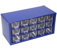 KOTARBAU® Boîte de rangement en métal pour petites pièces Transparent 15 K mm