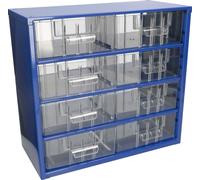 KOTARBAU® Boîte de rangement pour atelier avec tiroirs 306x282x155 Coffret de tri 8M Magasin pour petites pièces en métal