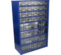 KOTARBAU® Boîte de rangement pour atelier avec tiroirs 306x460x155 Coffret de tri 20K6M1G Magasin pour petites pièces en métal
