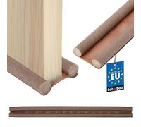 KOTARBAU® Boudin De Porte Isolant - Polyéthylène Mousse - 95 cm - Brun - Découpable - 30 mm - Bas de Porte Anti Courant d'air - Protection Acoustique