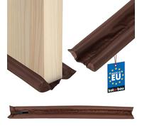 KOTARBAU® Boudin De Porte Isolant - Polyéthylène Mousse - 95 cm - Brun - Découpable - 30 mm - Bas de Porte Anti Courant d'air - Protection Acoustique
