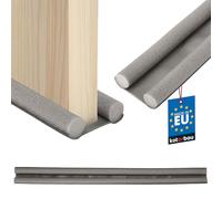 KOTARBAU® Boudin De Porte Isolant - Polyéthylène Mousse - 95 cm - Gris - Découpable - 30 mm - Bas de Porte Anti Courant d'air - Protection Acoustique