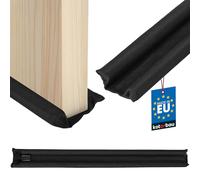 KOTARBAU® Boudin De Porte Isolant - Polyéthylène Mousse - 95 cm - Noir - Découpable - 30 mm - Bas de Porte Anti Courant d'air - Protection Acoustique