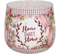 KOTARBAU® Bougie décorative Bougie parfumée en verre avec bijoux Sweet Home Durée de combustion jusqu'à 28 heures Cadeaux au parfum agréable Bougies décoratives d'aromathérapie