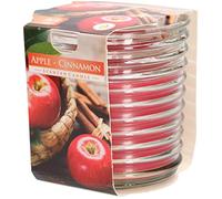 KOTARBAU® Bougie parfumée dans un pot en verre Apple-Cinnamon