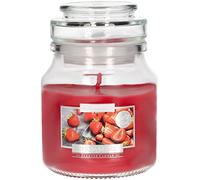 KOTARBAU® Bougie parfumée dans un verre avec couvercle - Idée cadeau - Bougies décoratives d'aromathérapie - Durée de combustion jusqu'à heures (petit, framboise)