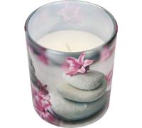 KOTARBAU® Bougie parfumée décorative Jardin SPA en verre avec bijoux Durée de combustion jusqu'à 22 heures Cadeaux au parfum agréable Aromathérapie Bougies décoratives