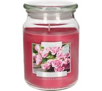 KOTARBAU® Bougie Parfumée Grande dans un verre avec couvercle Rose Idée Cadeau Bougies d'Aromathérapie Décoration Durée de combustion jusqu'à 100 heures
