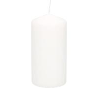 KOTARBAU® bougies en tige 120 mm bougies en colonne bougies en bloc ⌀ 60 mm blanc