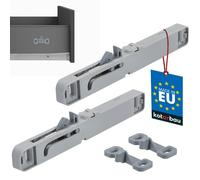 KOTARBAU® Box Slim Tiroirs Amortisseur de fermeture pour glissières de tiroirs & coulisses de tiroirs à galets 149x27 mm Plastique Soft Close Tiroir Equipement ultérieur Amortisseur pour tiroirs