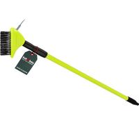 KOTARBAU® Brosse à joints pour pavés avec manche télescopique 80-140 cm Brosse en acier Nettoyeur de joints Gratte-joints Brosse à désherber Brosse métallique Brosses de nettoyage pour mousses et mauv