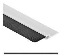 KOTARBAU® Brosse Bas de Porte - PVC - 1 m - Blanc - 45 mm - Joint De Porte D'Entrée - Protection Insectes - Langlebig Fiable - Bas Ouvrant Isolant - Anti Cafard - Autocollant