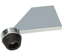 KOTARBAU® Butée de porte soudée avec tampon en caoutchouc - Butée de sol pour portail d'entrée.