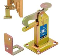 KOTARBAU® Butoir de porte 97 mm - Pour montage au sol - Jaune - En acier massif robuste