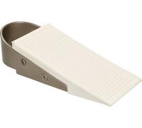 KOTARBAU® Butoir de porte en plastique pour le sol Empêche les portes de claquer Blanc