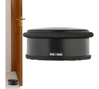 KOTARBAU® Butoir de porte pour portes Dégagé Butoir de porte Bas Noir