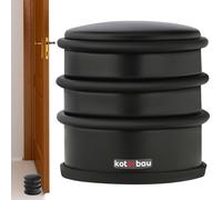 KOTARBAU® Butoir de porte pour portes dégagées Butoir de porte haut Noir