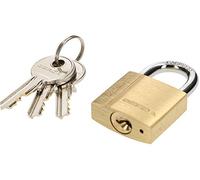 KOTARBAU® Cadenas En Laiton 30 mm Cadenas Universel Antivol Automatique Fournit Une Résistance Aux Coupures Protège Contre Le Vol