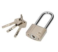 KOTARBAU® Cadenas Très Solide 40 mm À Anse Allongée Cadenas Renforcé Antivol Automatique Fournit Une Résistance Aux Coupures Protège Contre Le Vol