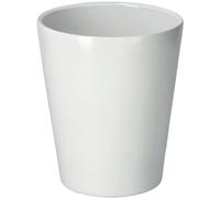KOTARBAU® Céramique Pot de fleurs Cache-pot pour orchidées H 150mm ⌀120 mm Blanc